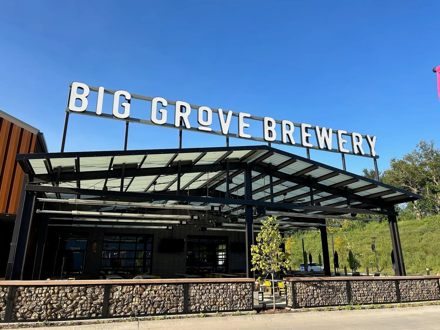 The Big Grove Brewery building in Omaha, painted by DGR Painting Contractors