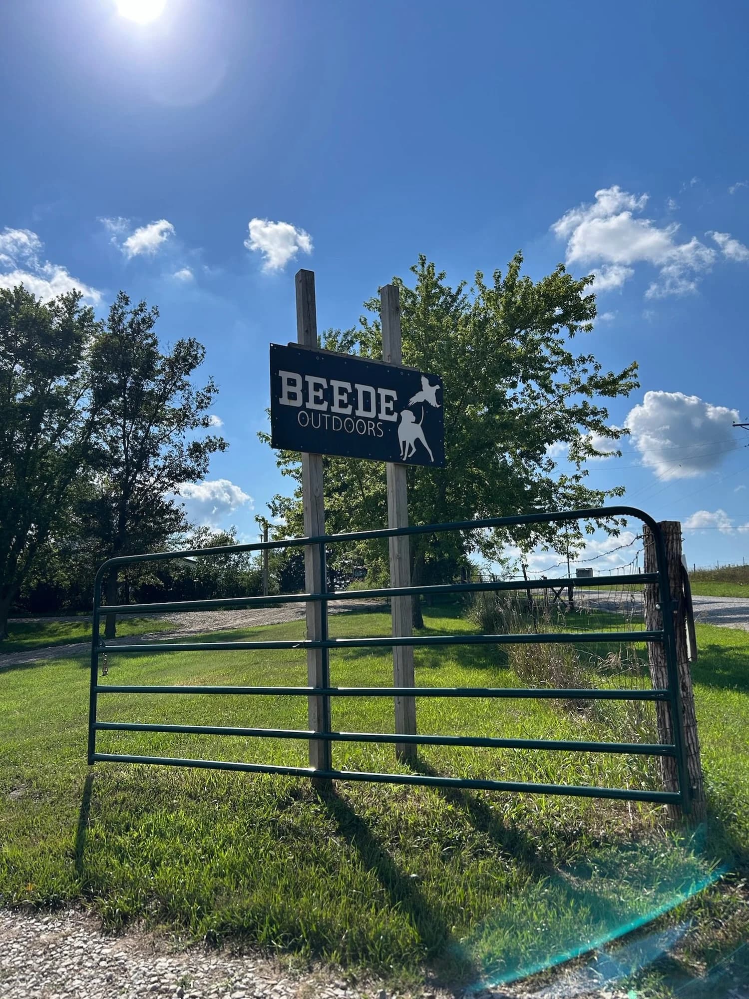Exterior signage and fencing finished by DGR Painting Contractors